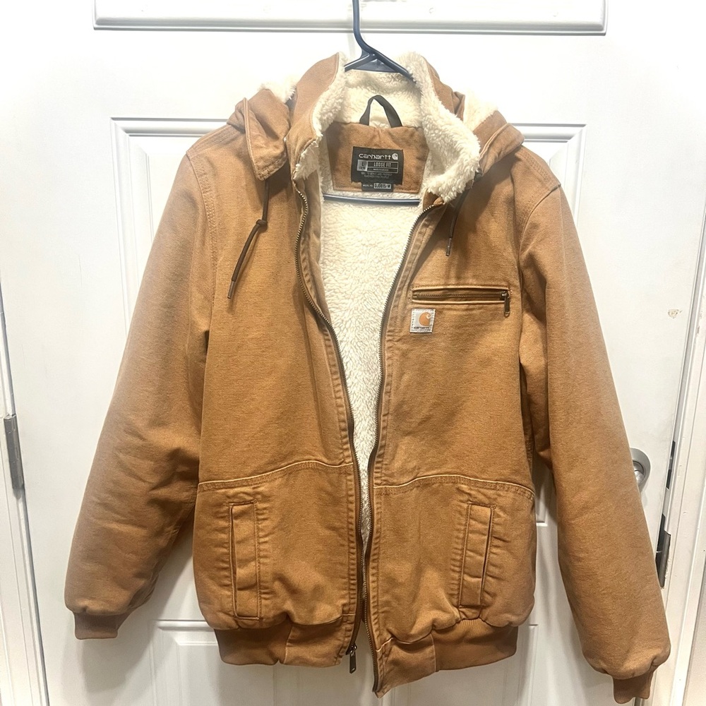 Carhartt Wildwood jacket/coat Lg Yellowstone